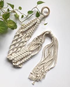 Everyone LOVES a Macrame Plant Hanger! Beginner Macrame - January 8th (in-person) - Ply Studio 