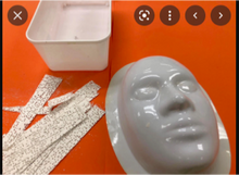 Load image into Gallery viewer, plaster mask making workshop Ply Studio Ottawa June 2022

